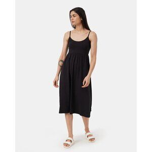 Tentree  black modal Sunset tank dress. Size large